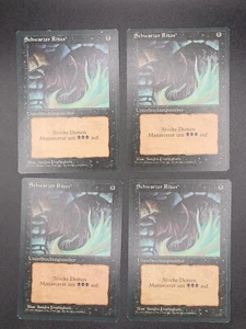 4x Dark Ritual - German - FBB - EDH - Vintage - Modern #2623 - Picture 1 of 2