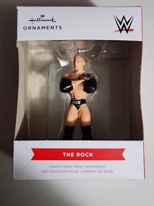 Decorazione albero di Natale 2022 Hallmark WWE THE ROCK - Nuovo con scatola - Foto 1 di 4