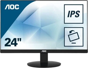  AOC I2480SX 24-inch Full HD IPS LED Monitor NEW  - Picture 1 of 3