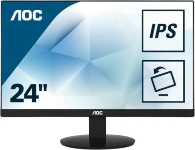  AOC I2480SX 24-inch Full HD IPS LED Monitor NEW  - Image 1 of 3