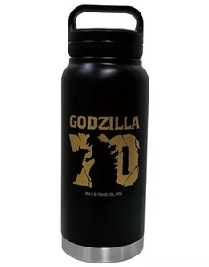 Godzilla 70th Stainless Thermal Bottle With Handle 800ml (27oz) - Picture 1 of 1