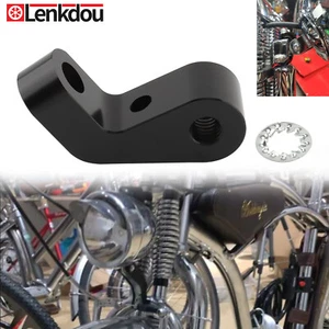 Motorcycle Extended Headlight Mount For Harley Softail Springer Bobber Chopper - Picture 1 of 8