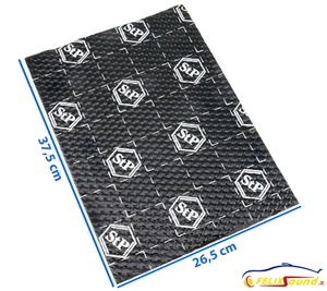 STP Black Silver insonorizzante smorzante alubutyl 375 x 265 x 1,8 mm - Foto 1 di 3