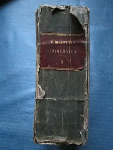 HALLER : BIBLIOTHECA CHIRURGICA, 1774-75 (importante bibliographie chirurgicale) - Foto 1 di 12