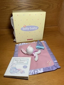 American Girl Bitty Baby Bitty Bunny’s Bedtime Book Decke Mütze - Bild 1 von 13