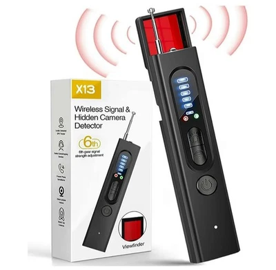 Hidden Camera Detector Anti Spy 3-in-1 Bug Cam RF GPS Tracker 1.2G/2.4G/5.8G - Image 1 of 4