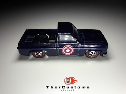 Hot Wheels Custom Cop Rod '83 Silverado | eBay
