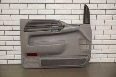 Panel de puerta delantera izquierda grafito medio 99-04 Ford F350 F250 Super Duty OEM Foto 1 de 4