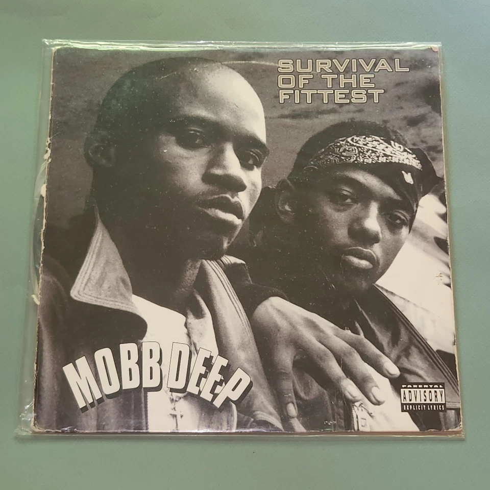 MOBB DEEP SURVIVAL OF THE FITTEST RCA RECORDS 1995 HARDCORE HIPHOP RECORD Foto 1 de 4