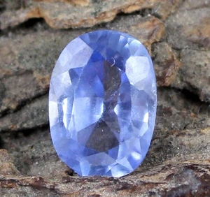 Vendita paraurti naturale Ceylon blu zaffiro 2,10 ct pietra preziosa ovale certificata T13629 - Foto 1 di 7