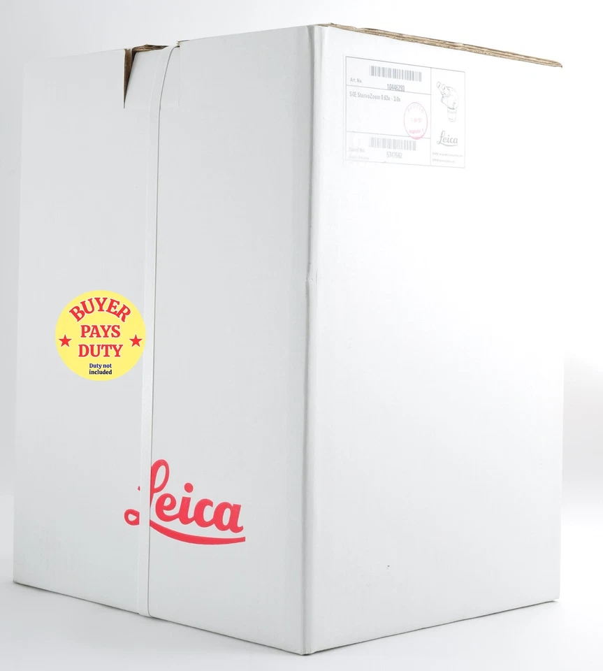 [Unused] Leica S4E StereoZoom Microscope 0.63x-3.0x Head in Box From JAPAN - Image 1 of 4