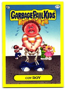 Pegatina de parodia Coy Roy GPK 2011 Garbage Pail Kids Flashback 3 - Imagen 1 de 2
