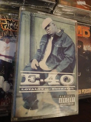 E-40 Loyalty And Betrayal Tape Rap Cassette Tape CLASSIC Album Jive Records 2000 - Image 1 of 4