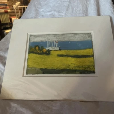 Klaus Fussmann "Mole Gelting mit Raps" - Bild 1 von 4