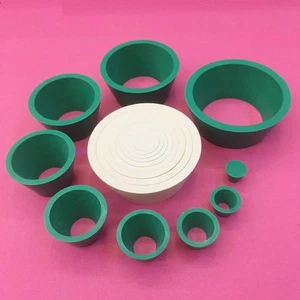 9 Stück Filter Adapter Kegel Set, Buchner Trichterkolben grün  - Bild 1 von 7