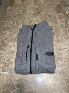 Drake Waterfowl Full Zip Vest 2XL Magnattach Gray Heather Fleece Windproof NWT - Picture 1 of 22
