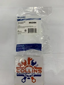 Belden AX105353-EW KeyConnect 2-Port Side Entry Box w/o Shutter Door White - Picture 1 of 3