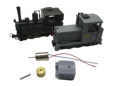 micromotor HSR001F Glockenankermotor für Roco Diesel, DR BR 199 + BR 99