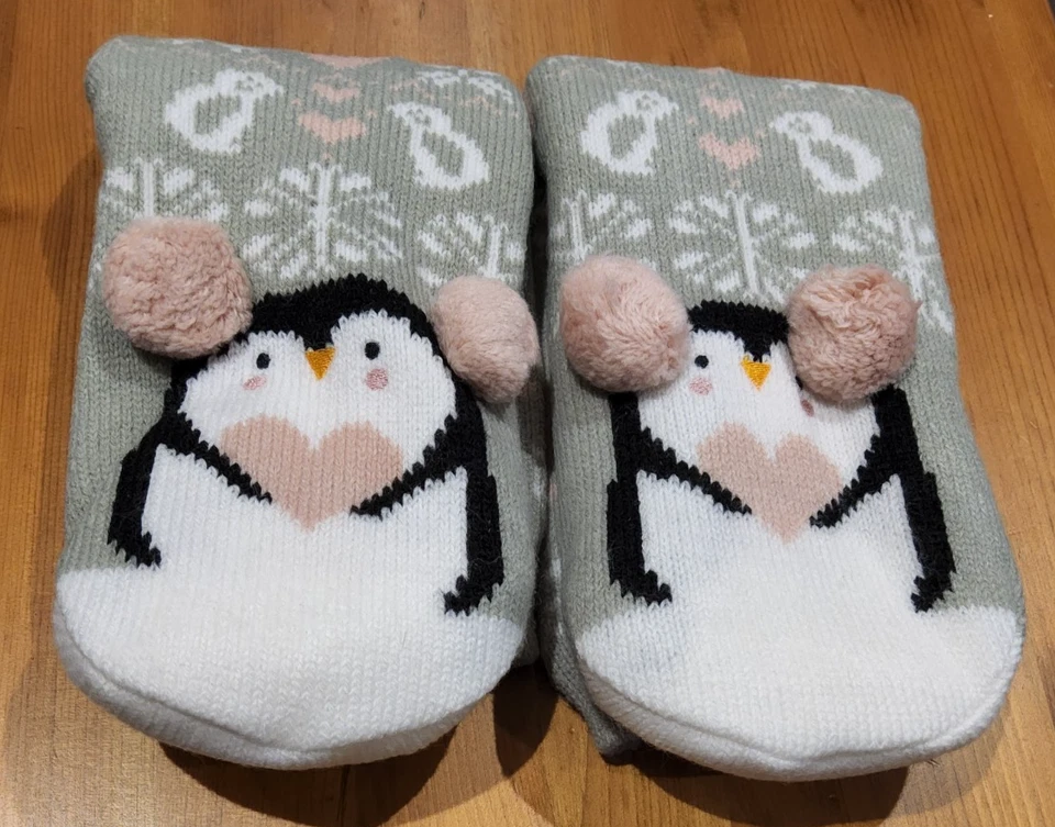 TOTES TOASTIES Grueso Chenil Forrado Novedad Zapatilla Calcetines - Talla Única Foto 1 de 1