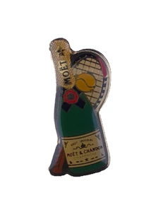 MOET & CHANDON TENNIS PIN BADGE US OPEN ROLAND GARROS ATP WORLD TOUR - Picture 1 of 1