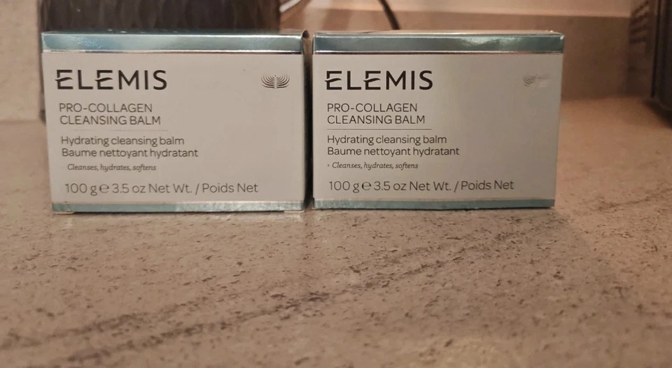 ELEMIS Pro-Collagen Cleansing Balm 100g–Makeup Melting&Anti-Age Cleanser X2  - Image 1 of 1