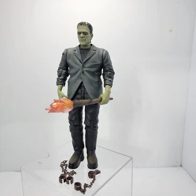 1998 SIDESHOW TOYS UNIVERSAL MONSTERS 8” FRANKENSTEIN FIGURE (NM) SERIES 1 - Image 1 of 4
