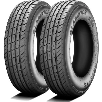 2 Tires Gladiator QR25-TS ST 235/85R16 Load G 14 Ply (DC) Trailer - Image 1 of 4