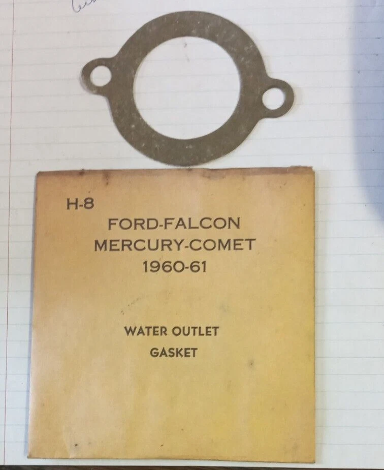 Ford Falcon 1960 1961. Junta de salida de agua Mercury Comet H-8 Foto 1 de 1