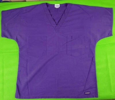 Landau Púrpura Mujer Interior y Exterior Bolsillo Pecho Exfoliante Top Talla M Foto 1 de 4