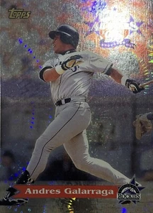 1997 Topps 1st Team All-Stars 96 Andres Galarraga Colorado Rockies AS4 NMMT - Picture 1 of 2