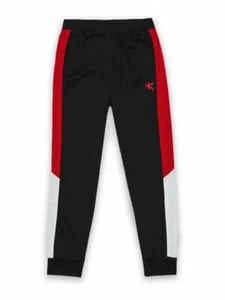 AND1 BOY'S FUTURE COACH JOGGER PANTS, BLACK/WHITE/RED *CHECK FOR SIZE - Picture 1 of 2