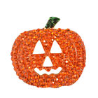 1Pc Hollow Rhinestone Brooch Pin Pumpkin Charm Brooches Halloween Pin Halloween