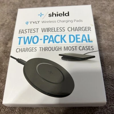 Tylt Shield Wireless Charging Pad Bundle - Two Pack Deal - Image 1 of 4