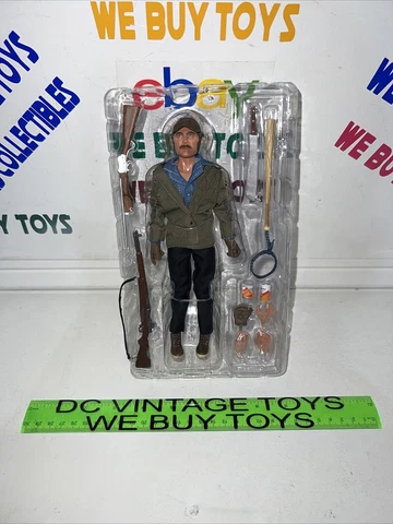 QUINT Shark Battle Robert Shaw JAWS 8" Cloth Action Figure NECA 🔥 Cover