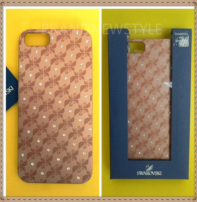 FUNDA IPHONE SWAROVSKI MARRÓN COMPATIBLE con iPhone 5/5S NUEVA Foto 1 de 1