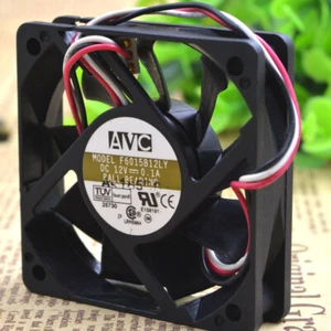 AVC F6015B12LY 6015 DC12V 0.1A 6cm Small Industrial Cooling Fan - Picture 1 of 5