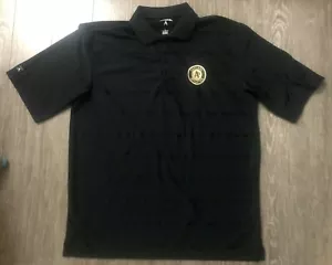 Antigua Oakland A's Logo Golf Polo Shirt Men's Large Used - Picture 1 of 8