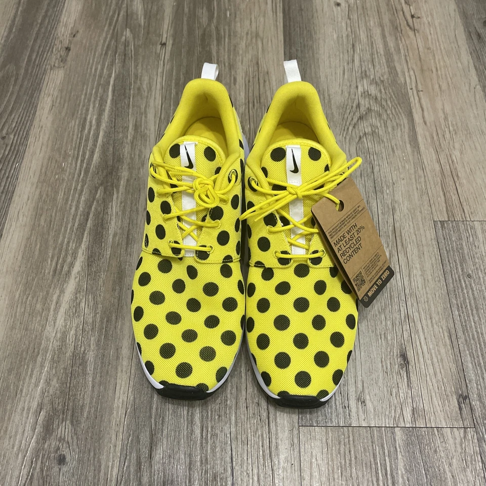 Nike Roshe  Nature Golf Shoes -  Size 10.5 - Polka Dot Yellow - New FD2599-700 - Image 1 of 4