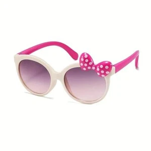 Cute Cartoon Bowknot Sunglasses for Girls – Kids Outdoor Climbing Sun Glasses - Picture 1 of 15
