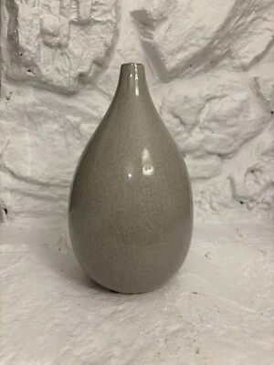 MCM West Elm Ceramic Vase - Neutral Color beautiful Elegant Hard To Find - Image 1 of 4