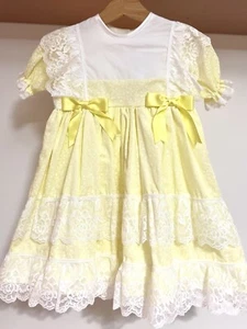 toddler girls dresses frilly spanish handmade - Picture 1 of 2