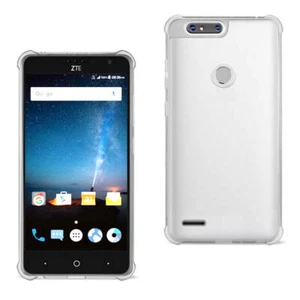 Reiko ZTE Blade Z Max/Z982/ZTE Sequoia Clear Bumper Case with Air Cushion Protec - Picture 1 of 4