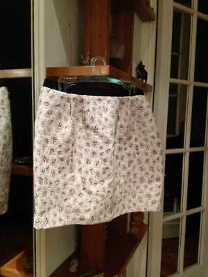 Jupe PROMOD taille 40 à petits motifs - Photo 1/2