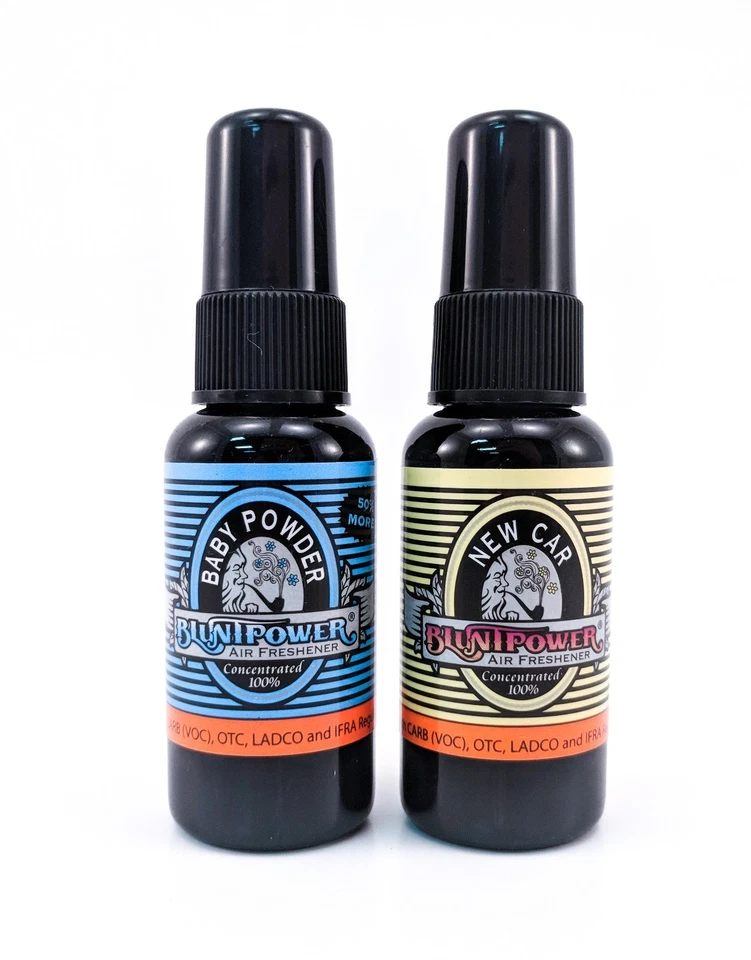Bluntpower 1 Oz Bottle Oil Based Air Freshener & Oil Burner Car (pack Of 3)