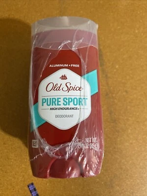 Paquete de 3 desodorantes deportivos Old Spice Pure de alta resistencia sin aluminio de 3 oz Foto 1 de 2