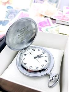 🦚Molniya Black grouse 3602 Ch2Z USSR Soviet Molnija Pocket watch Service 🛠 - Picture 1 of 12