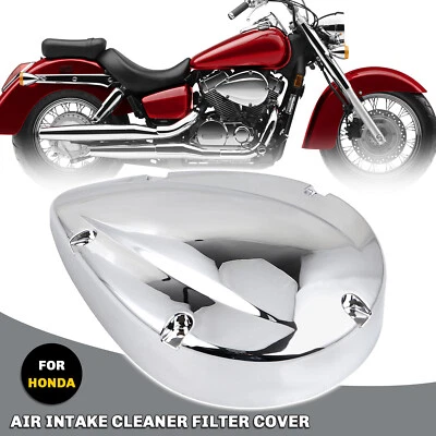 Cubierta de filtro de filtro de admisión de aire cromada para Honda Shadow RS Spirit 750 VT750C2 EE. UU. Foto 1 de 4
