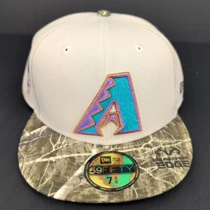 New Era 5950 Fitted Hat Arizona Diamondbacks Real Tree Camo Side Patch Alt 7-5/8 - Bild 1 von 5