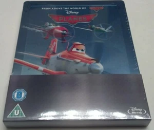 Disney's Planes Embossed STEELBOOK (Blu-ray, UK) SOLD OUT OOP SEALED REGION FREE - Picture 1 of 9