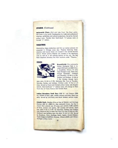 See Chicago by CTA Chicago Transit Authority brochure May 1962 - vintage - Picture 1 of 4